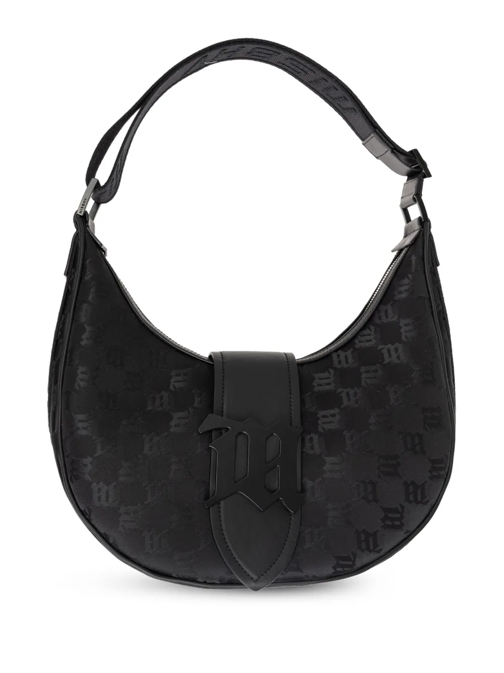 MISBHV Shopper met monogram-jacquard Zwart