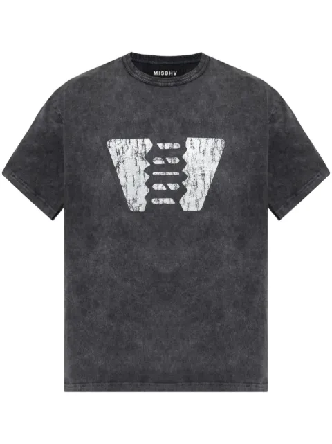 MISBHV playera con logo estampado