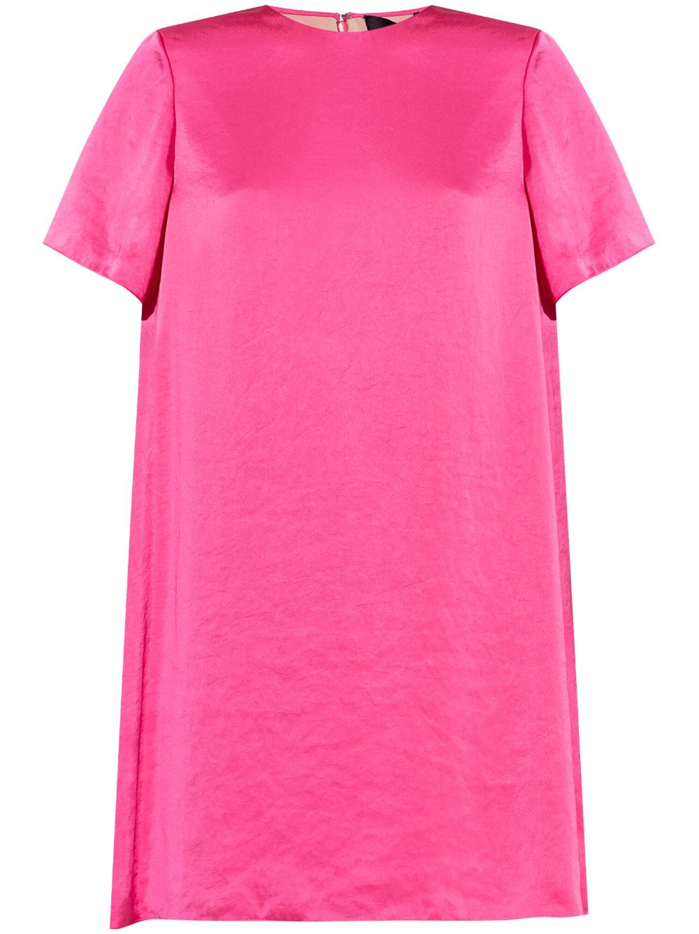 Theory short sleeve satin dress - Pink