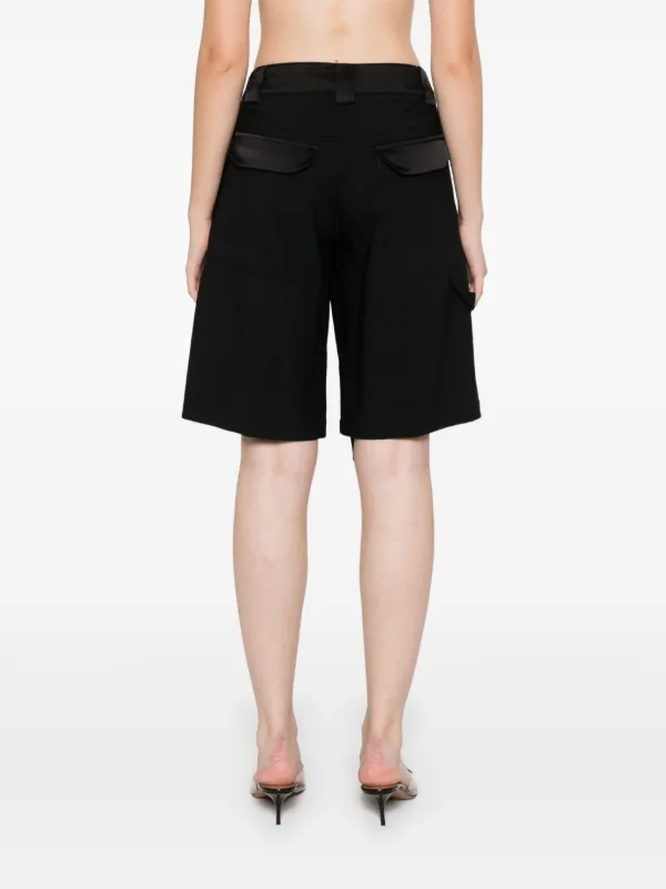 ショートパンツ DAVID KOMA Women Shorts Burmudas 411365 RE25DK66TR Black David Koma bow-embellished Shorts | Black | FARFETCH JO