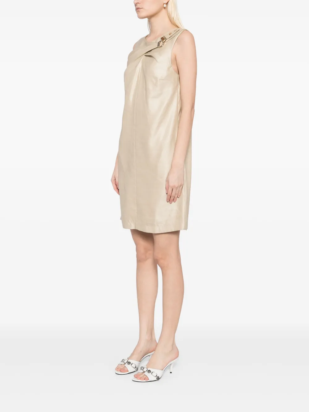Gucci Jurk met gesp Beige