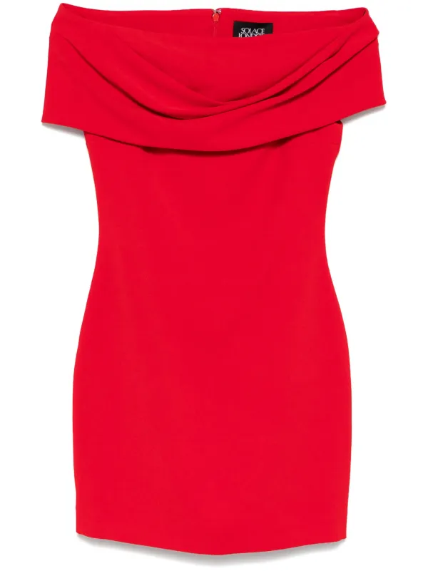 【SOLACE LONDON】エレガント♪Neveミニドレス Solace London Neve Mini Dress | italist