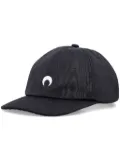 Marine Serre Regenerated moire baseball cap - Black