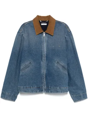 1989 STUDIO エンボスロゴ デニムジャケット | ブルー | FARFETCH JP