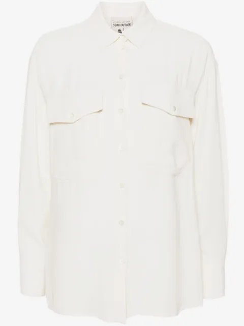 Semicouture camisa con botones