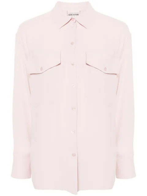 Semicouture crepe shirt
