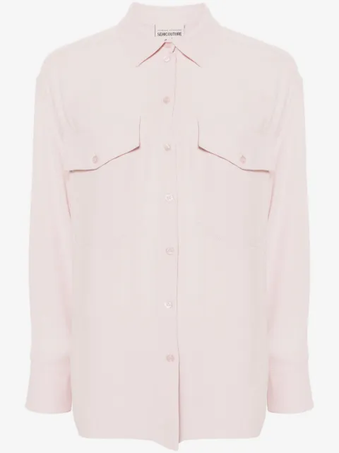 Semicouture crepe shirt
