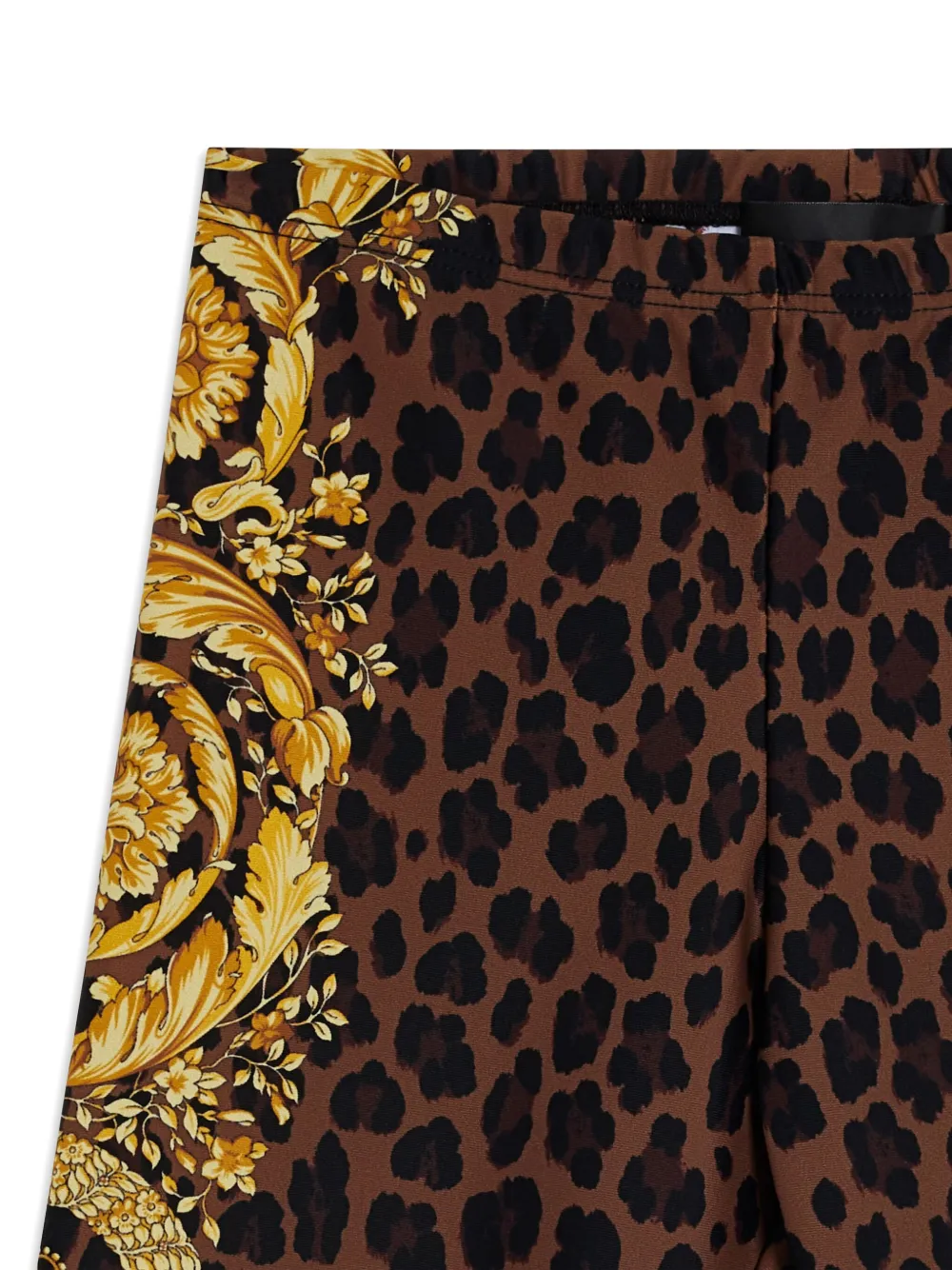 Versace Kids Wild Barocco legging Bruin