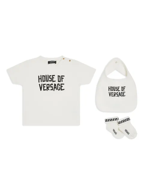 Versace Kids logo-print t-shirt set 