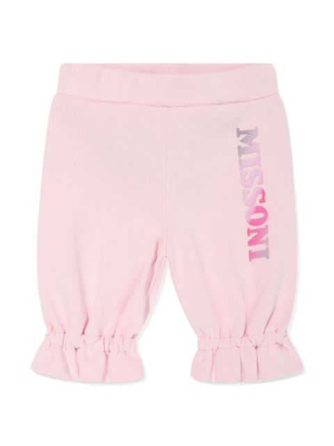 Missoni Kids logo-print trousers