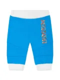 Missoni Kids logo-print track pants - Blue