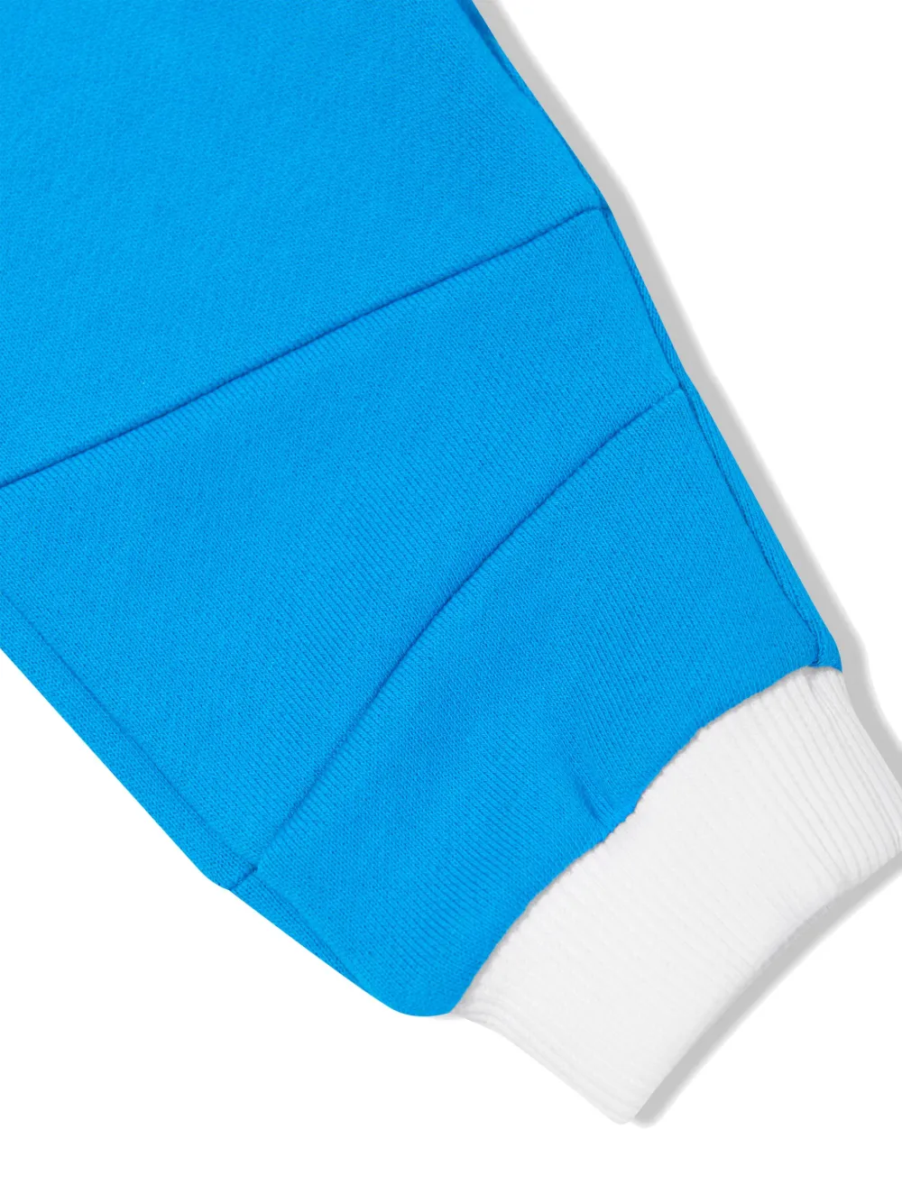 Missoni Kids Trainingsbroek met logoprint Blauw