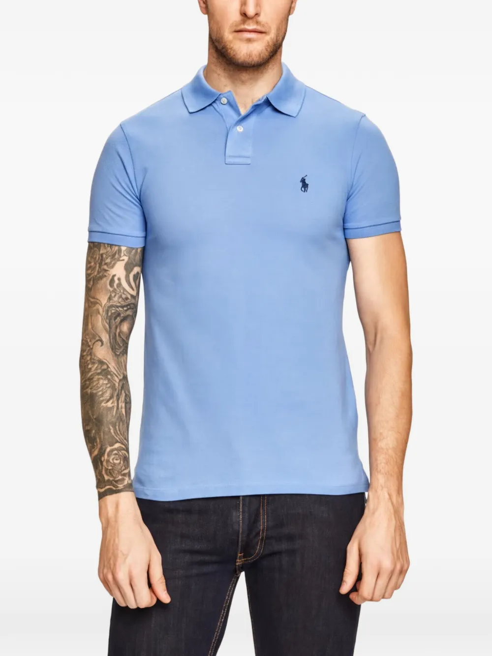 Polo Ralph Lauren Poloshirt mit Logo - Blau