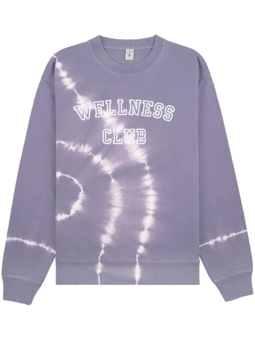 Sweat Wellness Club à col rond - Sporty & Rich - Modalova
