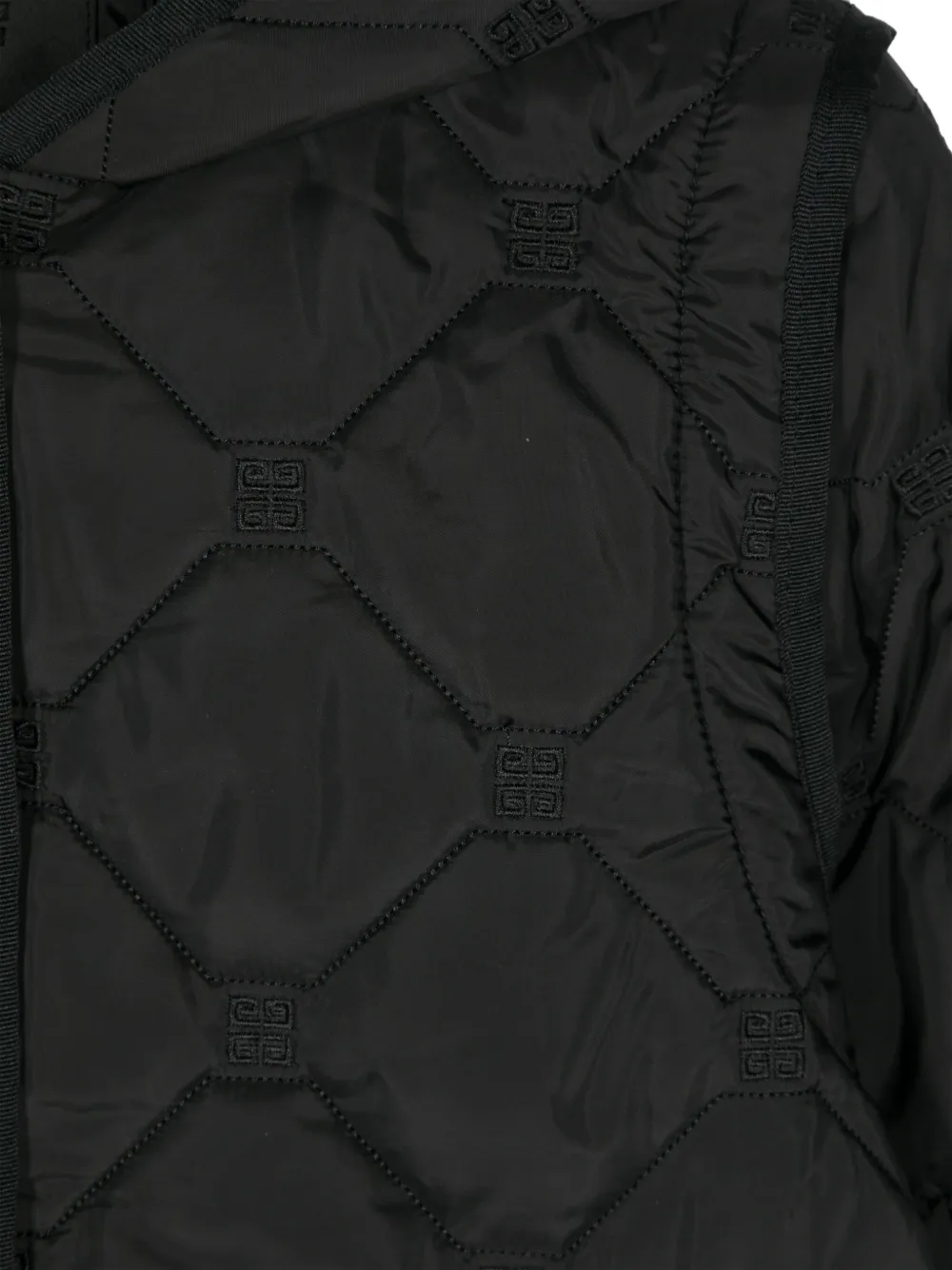 Givenchy Kids Jas met 4G-patroon Zwart