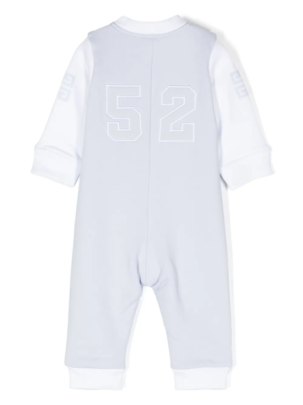 Givenchy Kids Romper met geborduurd logo - Blauw