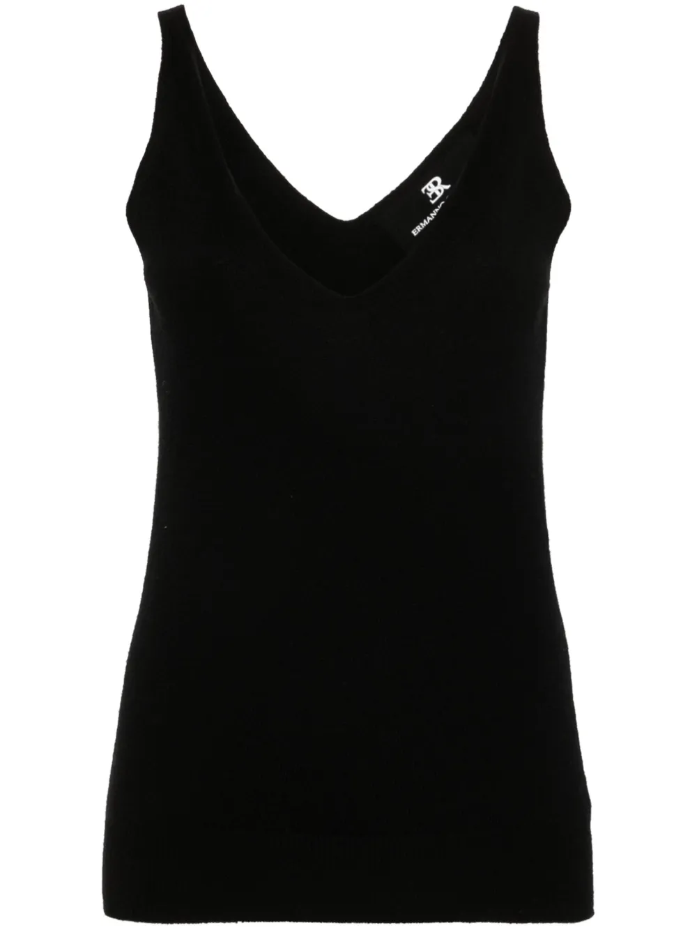 Ermanno Scervino Gebreide tanktop Zwart