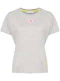 Mira Mikati flower embroidery T-shirt - Grey