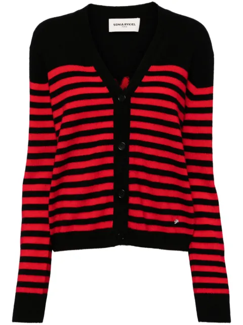 Sonia Rykiel striped woolen cardigan