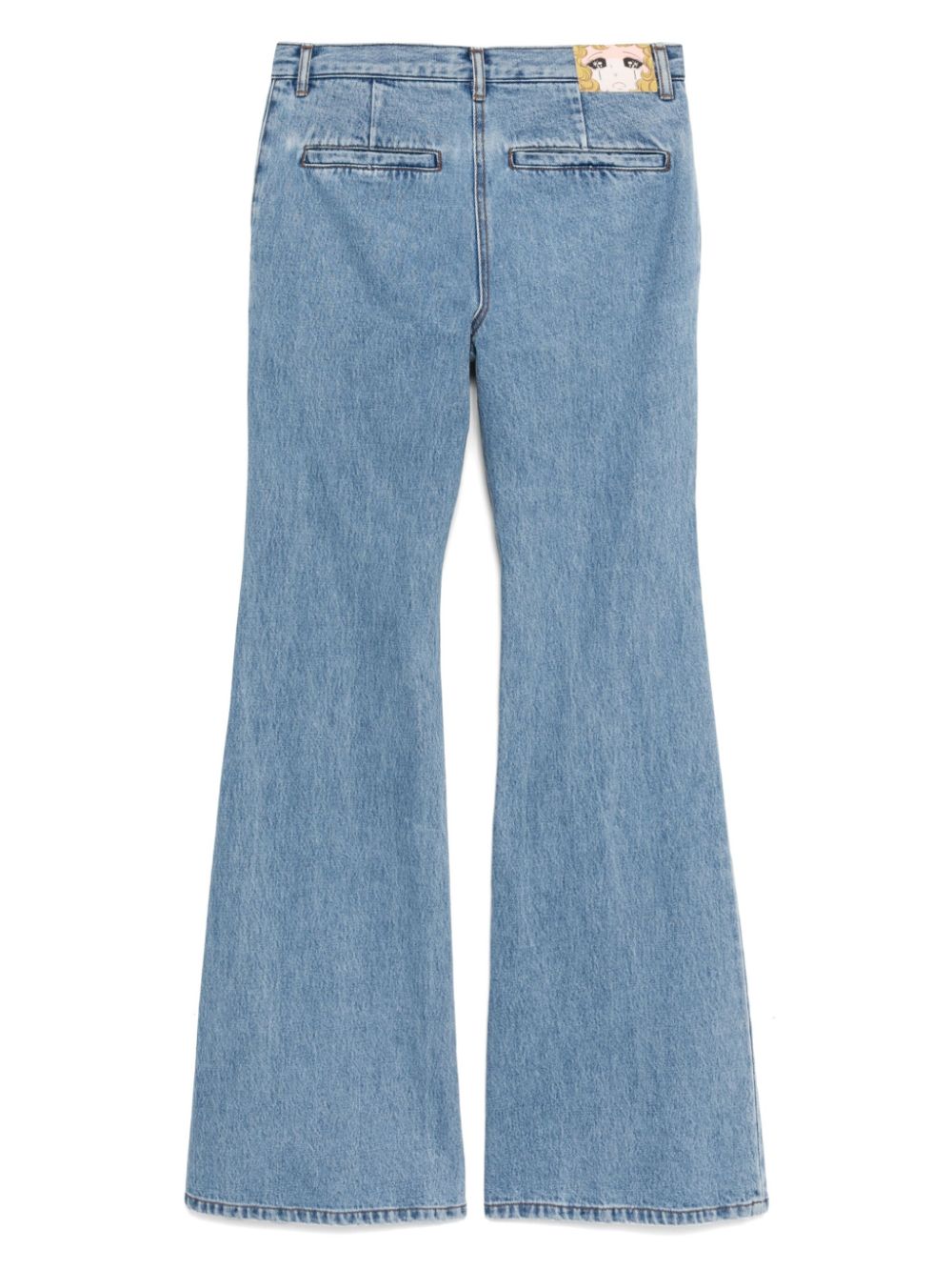 PUSHBUTTON BELL BOTTOMED JEANS 