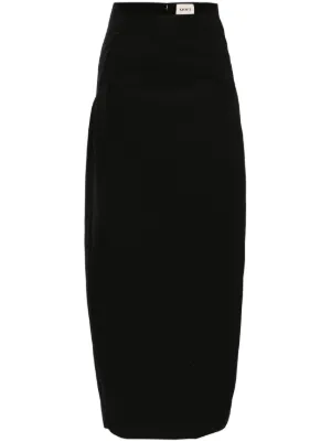 Dolce & Gabbana DGロゴ ペンシルスカート | ブラック | FARFETCH JP