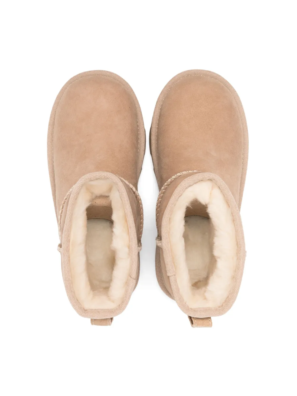 UGG Kids Classic Mini II enkellaarzen Beige