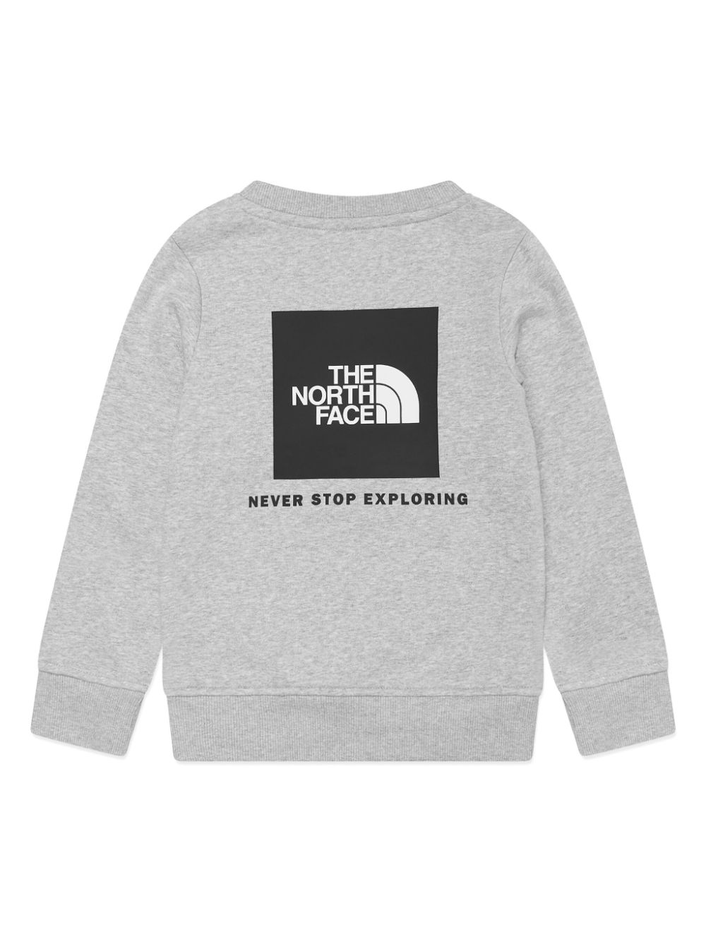 The North Face Kids logo-print sweatshirt - Grey