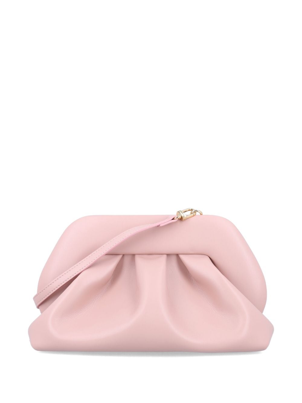 Shop Themoirè Tia Clutch Bag In Pink