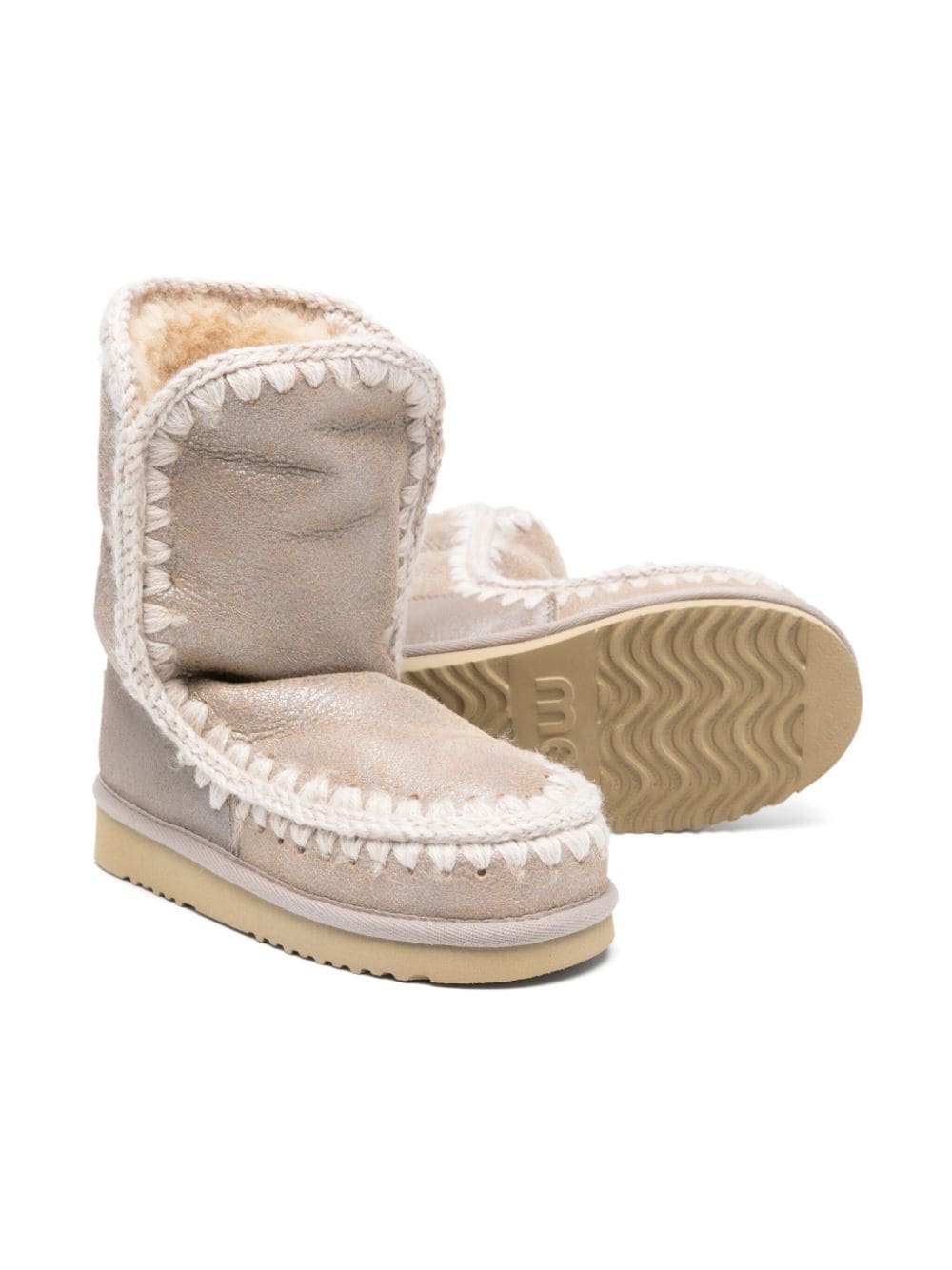 Mou Kids Eskimo ankle boots - Beige