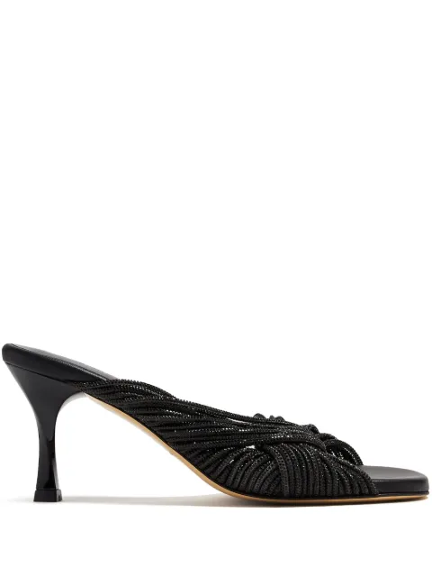 Christopher Esber 80mm Fender crystal sandals