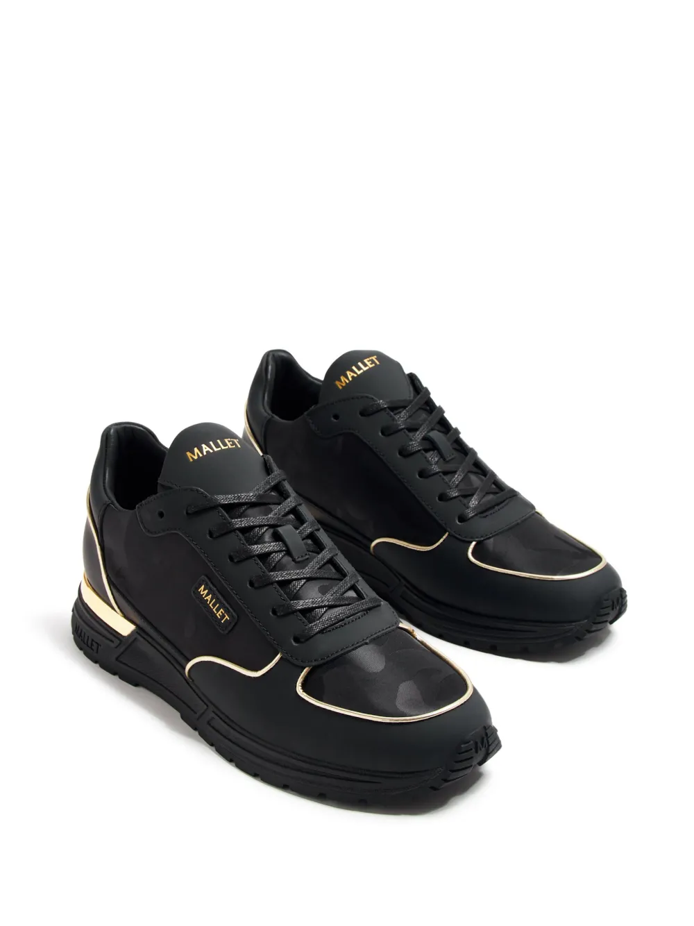 Mallet Popham Lite Triple sneakers - Zwart