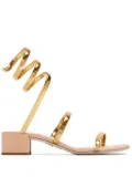 René Caovilla 40mm Juniper sandals - Gold