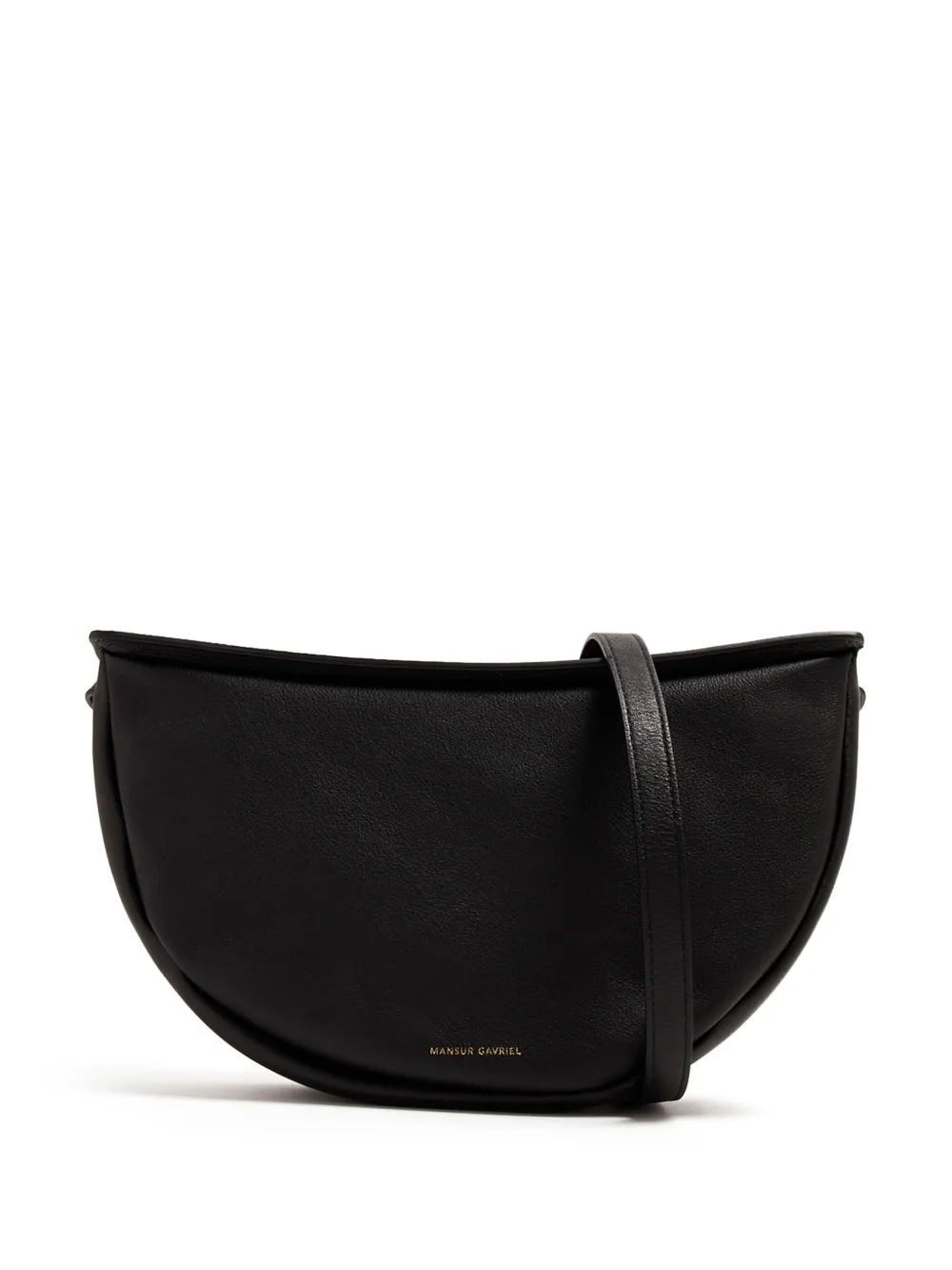 Mansur Gavriel Burberry Cotton T-shirt With Cross Stitch Ekd In Black