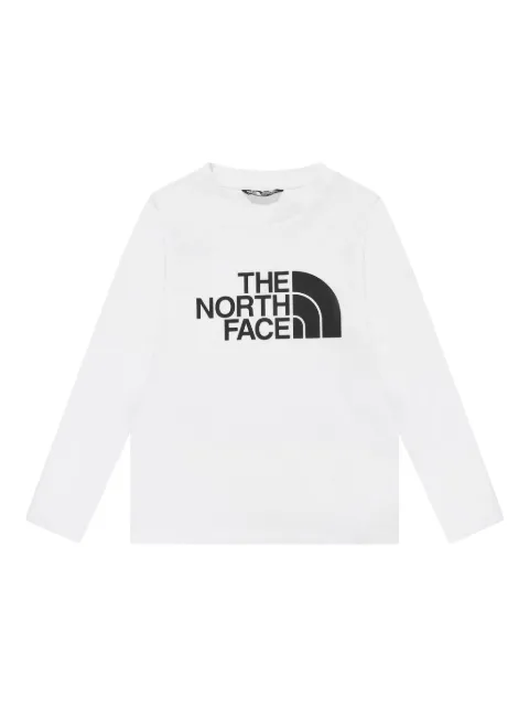 The North Face Kids playera con logo estampado