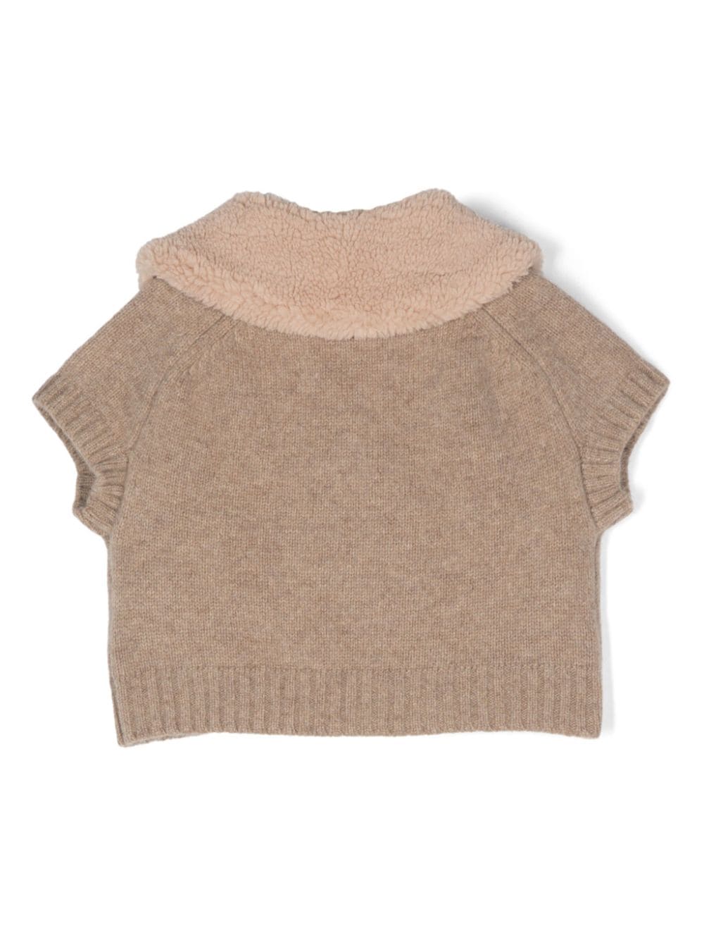 Shop Donsje Nannie Cardigan In Brown