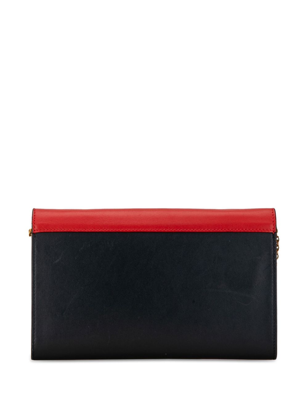 Céline Pre-Owned 2015 Tricolor Pocket Envelope Wallet On Chain crossbody bag - Blauw