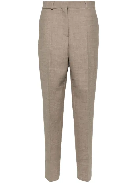 TOTEME mélange-effect trousers