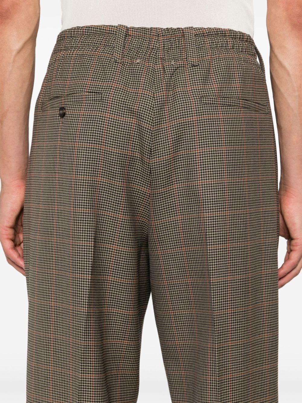 Shop Golden Goose Isiah Trousers In Brown