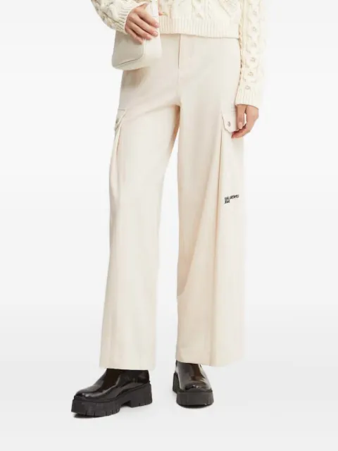 Karl Lagerfeld Jeans logo-embroidered cargo pants
