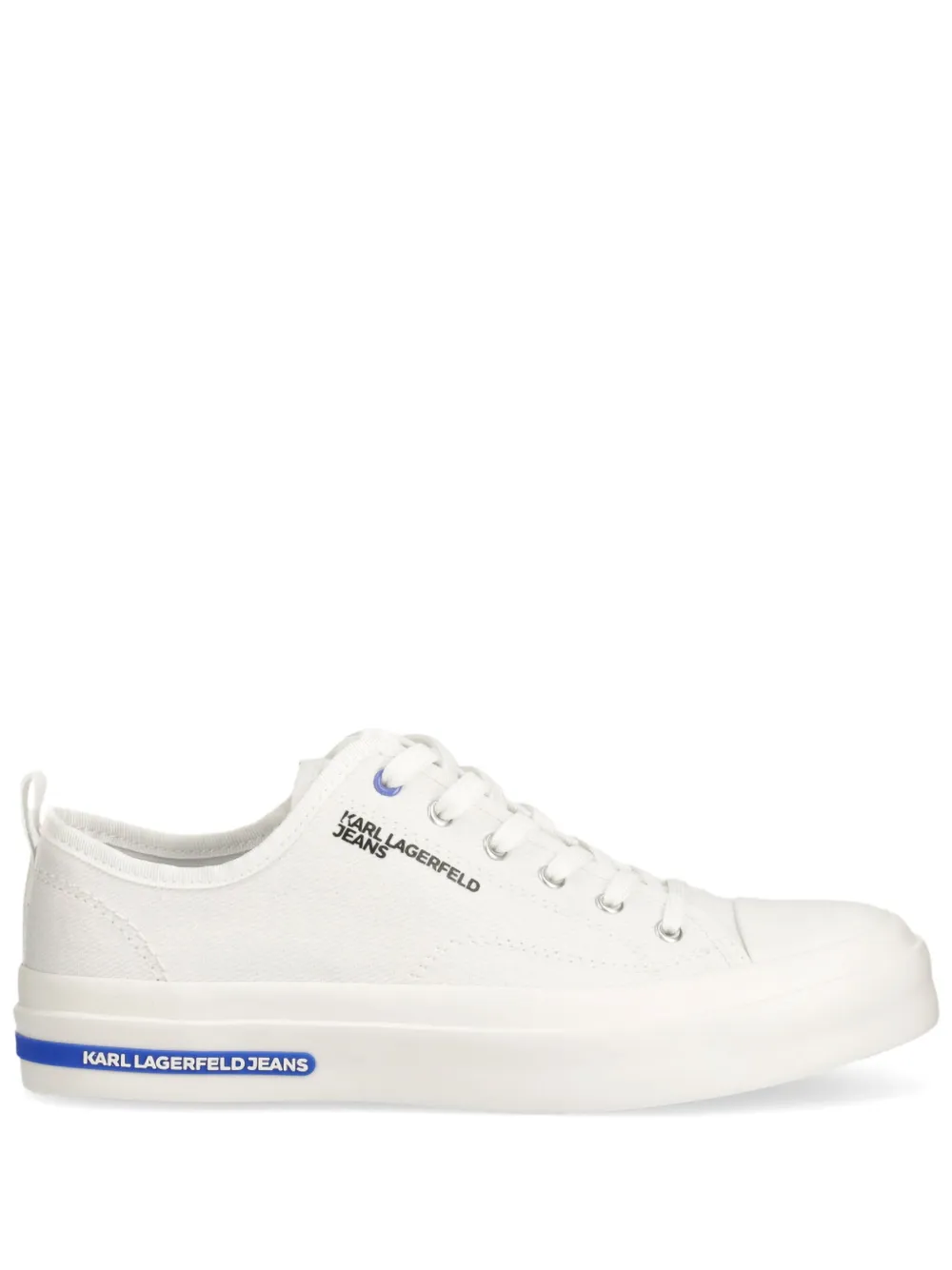 Karl Lagerfeld Jeans Sneakers met logoprint Wit