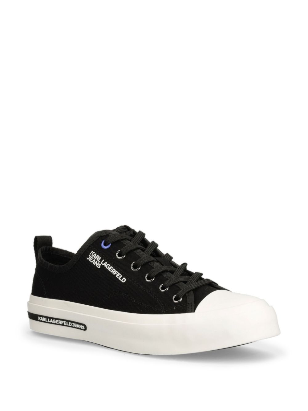 Karl Lagerfeld Jeans Sneakers met logoprint Zwart