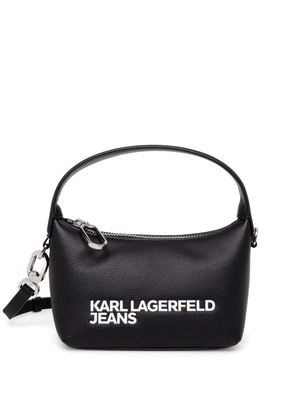 Karl Lagerfeld Jeans logo-print crossbody bag - Black