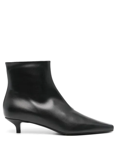 TOTEME botas Slim Ankle con tacón 35mm