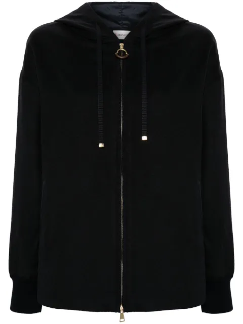 Moncler logo-patch hoodie