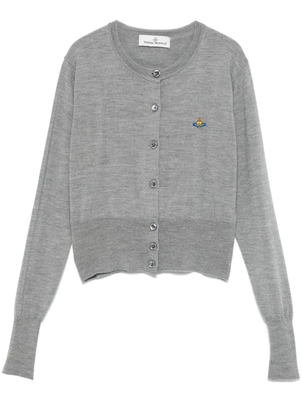 Vivienne Westwood Bea カーディガン | グレー | FARFETCH JP