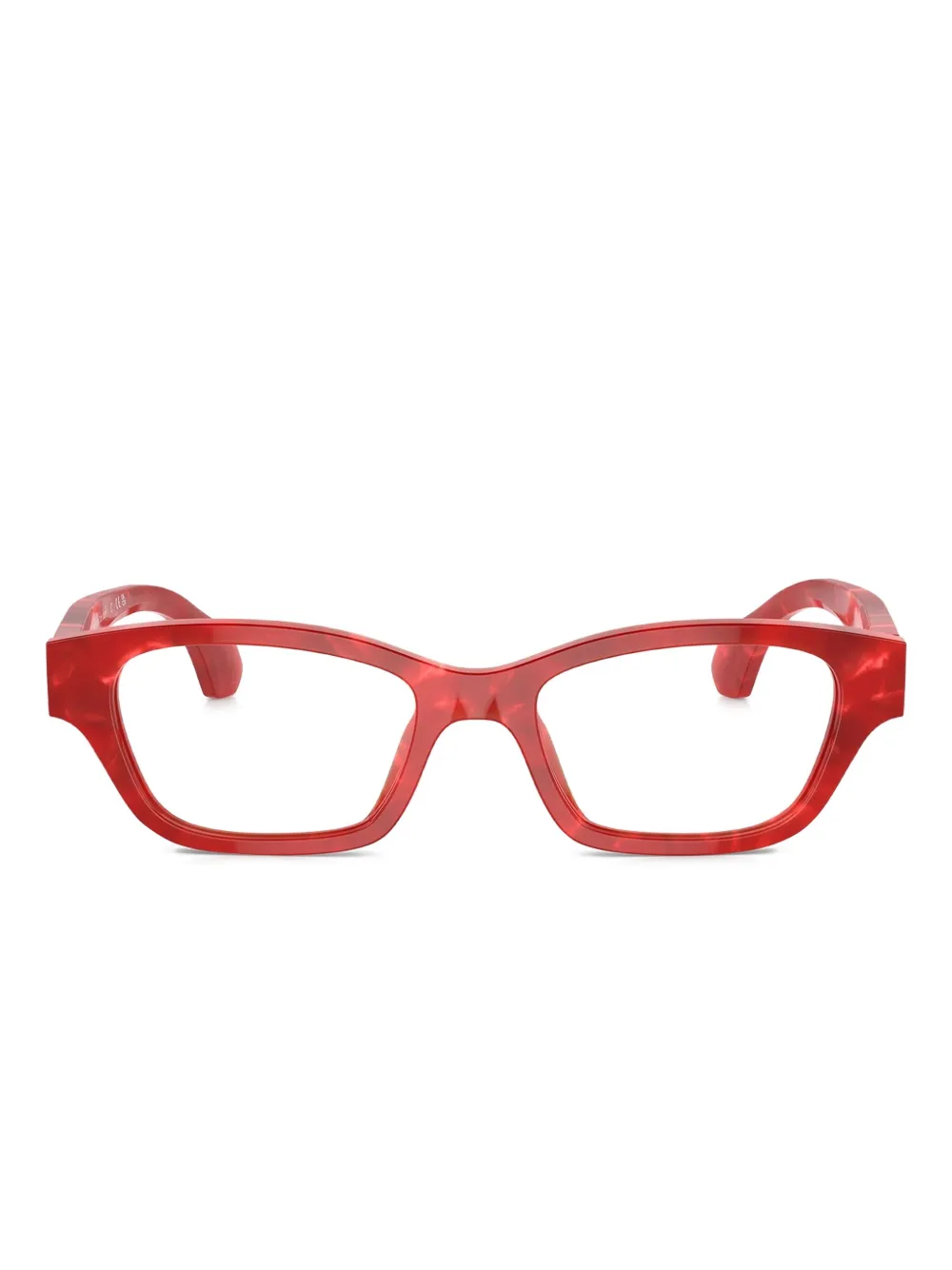 geometric-framed glasses