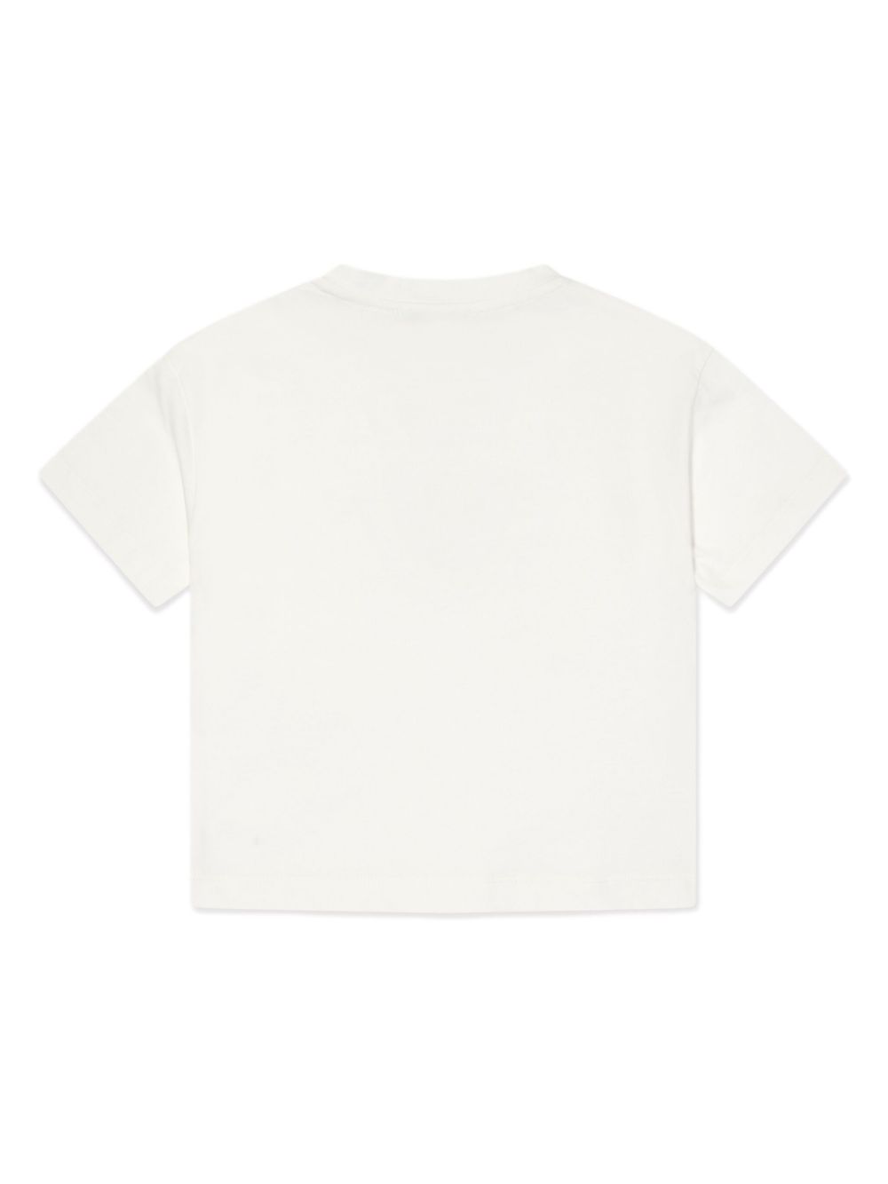 Roberto Cavalli Junior T-shirt met geborduurd logo - Wit