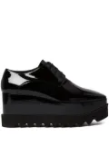 Stella McCartney 80mm Elyse Shiny oxfords - Black