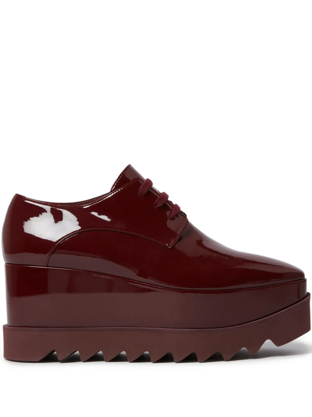 Stella McCartney Oxford Elyse Shiny 80mm - Rosso