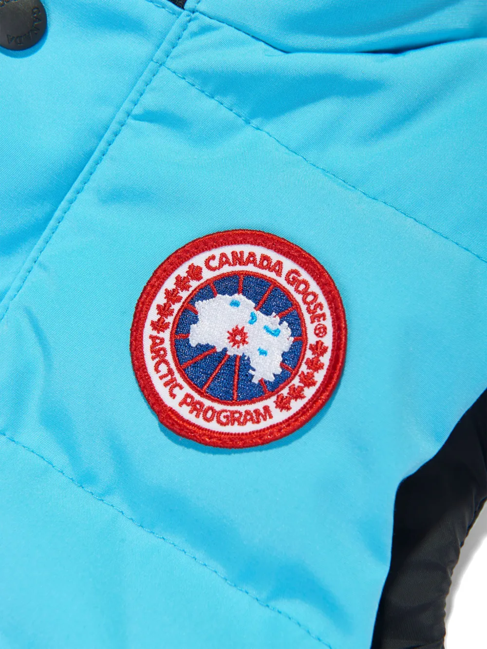 Canada Goose Kids Vanier gilet met logopatch Blauw